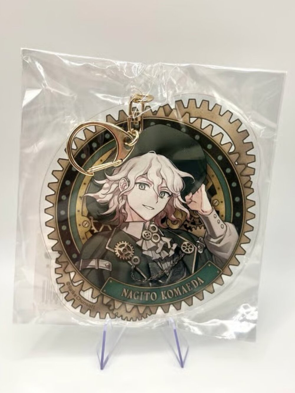 Nagito Komaeda Danganronpa x GiGO DR2 Official Steampunk Acrylic Keychain